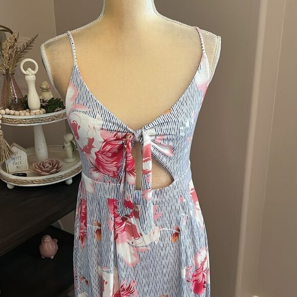 NWT Lascana Floral Dress(size 10) - Picture 3 of 10